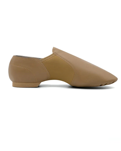 PU Leather Flex Slip-On Jazz Shoes for Kids and Boys