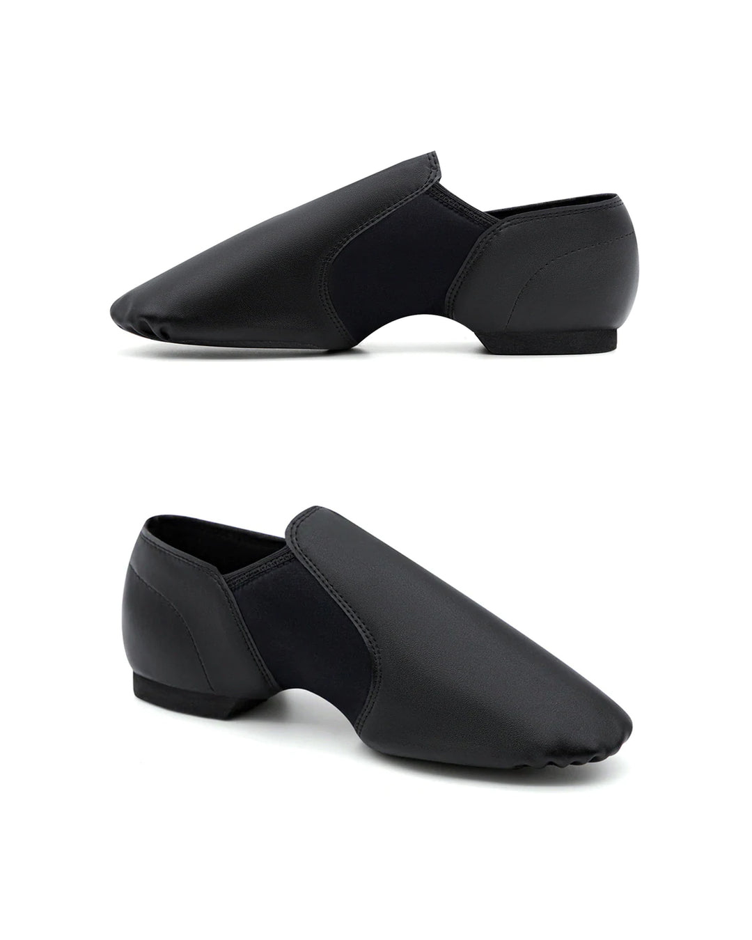 PU Leather Flex Slip-On Jazz Shoes for Kids | Dynadans