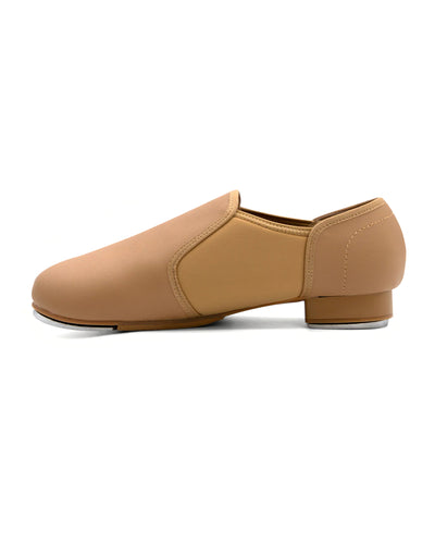 PU Leather Slip-On Tap  Dance Shoes for Women and Men